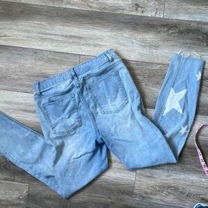 Harper Heritage jeans High rise skinny size 28 with stars